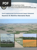 Keystone XL Draft SEIS (2018)
