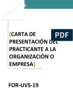 FOR-UVS-19 CARTA DE PRESENTACIÓN DEL PRACTICANTE A LA ORGANIZACIÓN O EMPRESA V1 2018-05-16 (OPCIONAL).docx