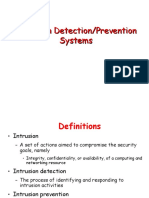 Intrusion Detection/Prevention Systems