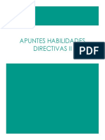 Apuntes Habilidades Directivas II