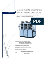 Informe de Mantenimiento