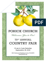Pohick Church 2018 Fairbook