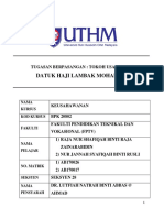 Tokoh Usahawan Datuk Haji Lambak Mohamad