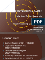 Presentasi Praktikum Fisika Dasar 1