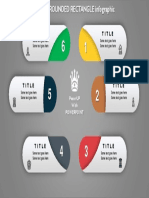 9.create 6 Step ROUNDED RECTANGULAR Infographic
