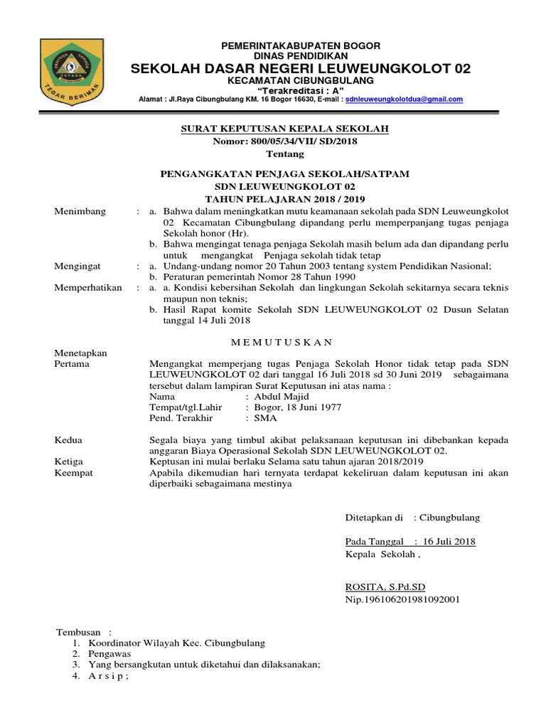 Sk Penjaga Sekolah