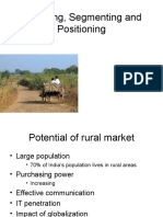 35399429 Targeting Segmenting and Positioning in Rural Marketing