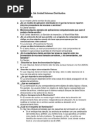 Cuestionario Unidad 2 S.O