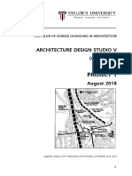 bsc  hons  arch   studio arc60306   project 1 august 2018 v3