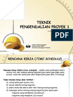 Teknik Pengendalian Proyek 1