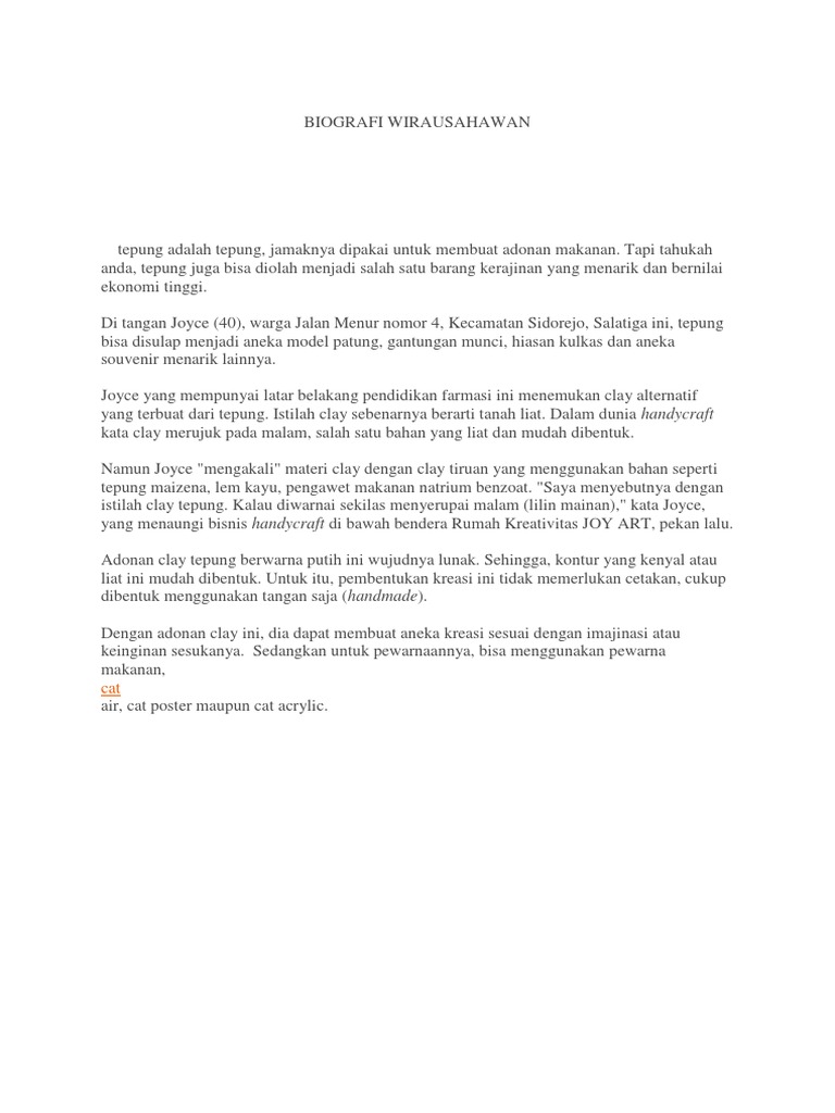 Contoh Biografi Diri Sendiri Sunda - Contoh Karo