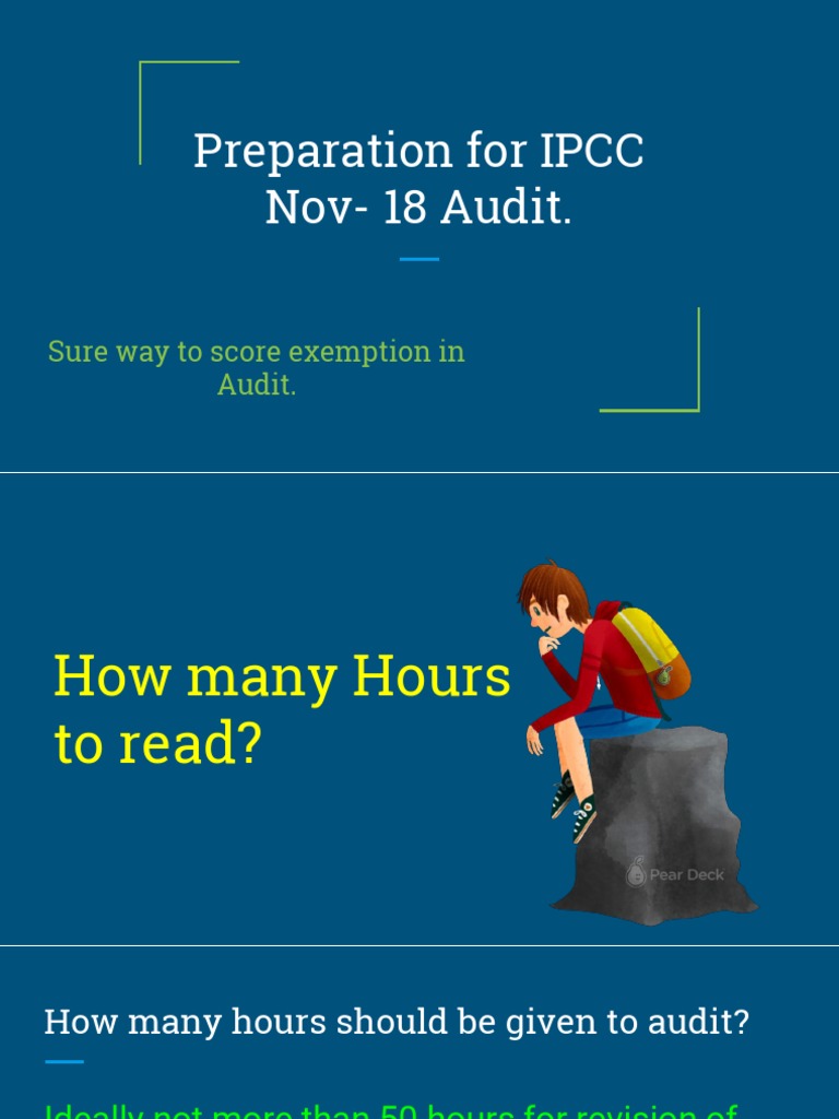 How To Prepare For CA IPCC Audit. | PDF | Going Concern | Audit