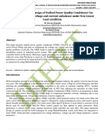 P-Q theory based design of Unified Power Quality Conditioner for tranquillization of voltage and current unbalance under Non Linear Load condition.