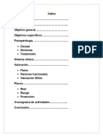 Plan de cuidados en enfermería para deterioro cognitivo