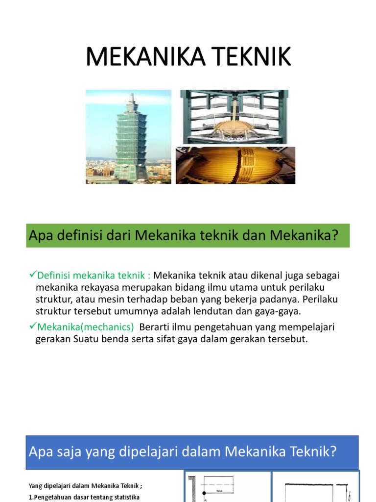 Mekanika Teknik