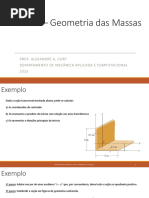 Geometria das massas - Revisão