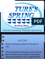 Nature Spring History