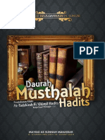 Diktat Daurah Musthalah Hadits Pembahasan Kitab at Tadzkirah Fi Ulumil Hadits PDF