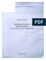 Projektovanje Postrojenja Za Centralno Grijanje PDF