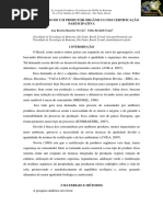 Estudo de Caso - Certificação Participativa