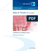 Rules of Thumb (UK 4th Edition) Guidelines For Building Services