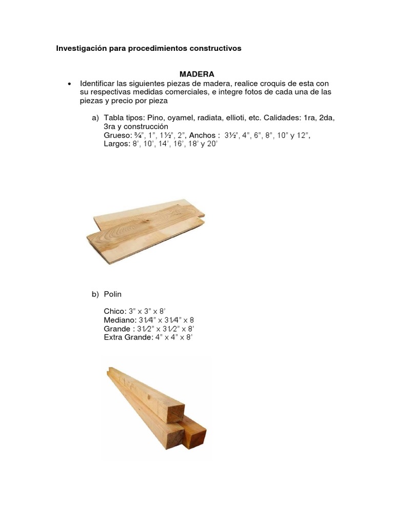 Materiales y especificaciones para construcción, PDF, Pie (unidad)