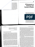 Capítulo 3 - O Processamento de Informação Como Programa de Pesquisa - UNI3 PDF