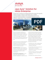 Avaya Aura For Midsize Enterprise Brochure-UC4660 PDF