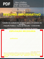 Apresentação_A Politica(Aristóteles)-Cap III