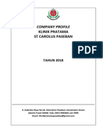 Company Profile Cover St. Carolus