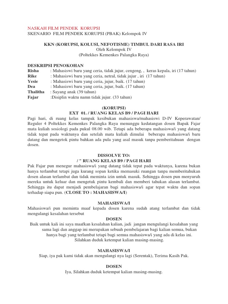 Skenario PBAK | PDF