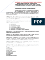 Acta de Compromiso Con Los Adjudicatarios