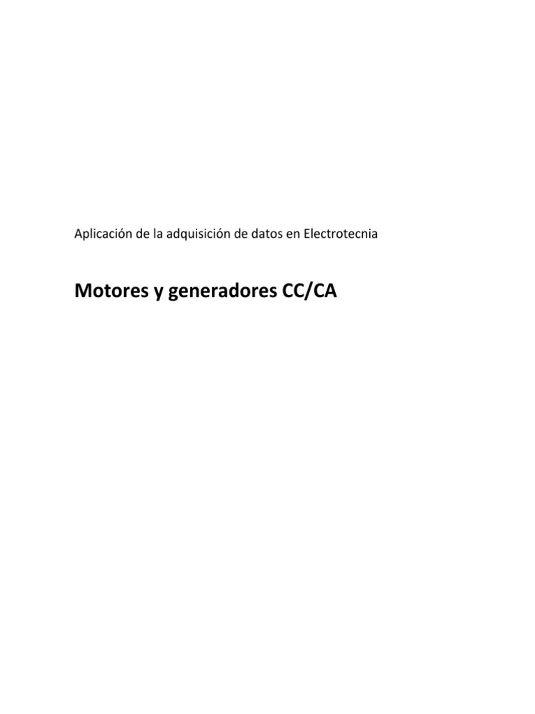 Lab Volt PDF Imán Motor eléctrico