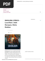 Welcome Tune List | PDF | Hindi Language Media | Bollywood