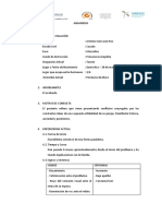 Análisis de la anamnesis de un paciente con trastorno de ansiedad y dependencia del alcohol