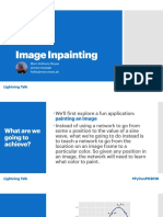 Image Inpainting Through A Simple Neural Network