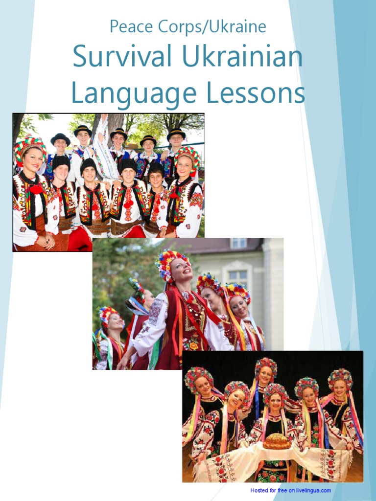 Survival Ukrainian Language Guide | PDF | Linguistics | Semiotics