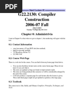 Compiler Design Notes 