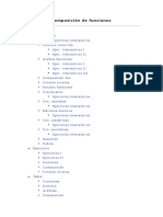 Composición de Funciones