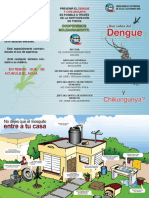 Triptico Dengue y Chikungunya