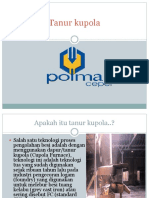 Presentasi Tanur Kupola Polman Ceper