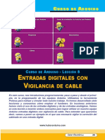 Lección 08 Entradas Digitales Con Vigilancia de Cable