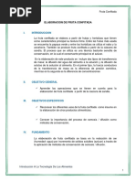 Informe Zanahoria Confitada | PDF | Glucosa | Sacarosa