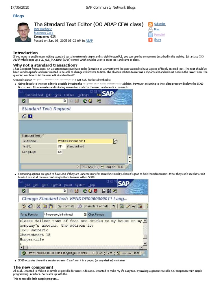 The Standard Text Editor | PDF | Data Type | Constructor (Object ...