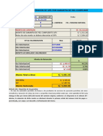 Calculo Retención Fiel Garantia Rene Toche