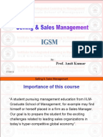 SSM-Lecture-01 & 02 (Development and Role of Selling in Marketing)
