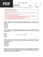 Mecânica Geral 03-10-2018