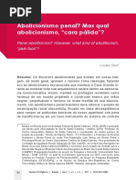 Abolicionismo Penal. Mas Qual Abolicionismo, 'Cara Pálida'.