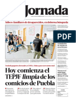 Portada (3) La Jornada LUNES 24 DE SEPTIEMBRE DE 2018