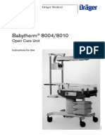 Dräger Babytherm 8004-8010 - User Manual